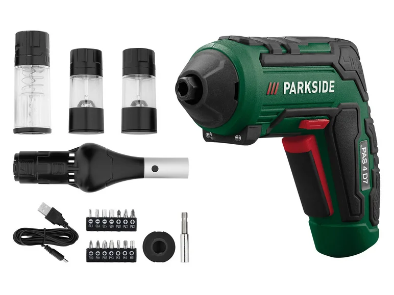 PARKSIDE® Kit de visseuse sans fil 4 V