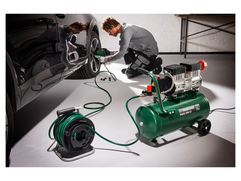 PARKSIDE® Compresseur silencieux PSKO 248 A1. 24 L