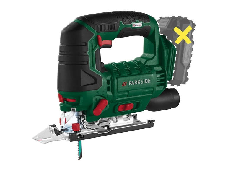 PARKSIDE® Scie sauteuse pendulaire sans fil PSTDA 20-Li C3. 20 V