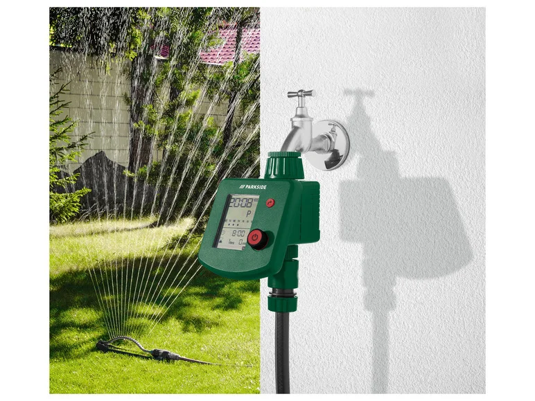 PARKSIDE® Programmateur d'arrosage PBCG B2. 50 l/min. 4 bar