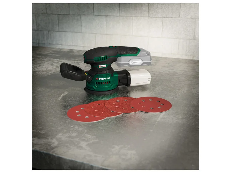 PARKSIDE® Ponceuse excentrique sans fil PAEXS 20-Li B2. 20 V