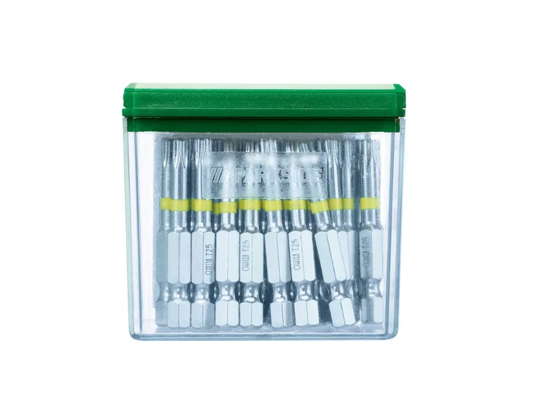 PARKSIDE® Jeu d'embouts. 25 mm ou 50 mm. en acier S2