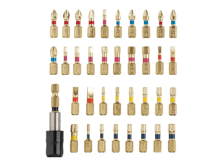 PARKSIDE PERFORMANCE® Jeu d'embouts Torsion ou Jeu d'embouts et de douilles Torsion PBSP 2 D4