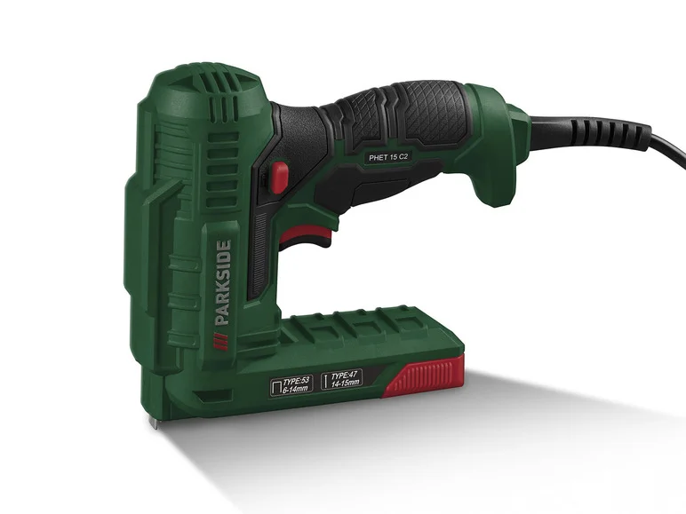 PARKSIDE® Agrafeuse-cloueuse électrique PHET 15 C2. 70 W