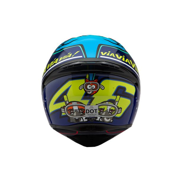 K1 AGV DOT(ECE) TOP - ROSSI MISANO 2015