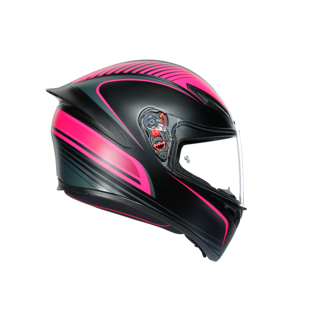 K1 MULTI ECE DOT - WARMUP BLACK/PINK