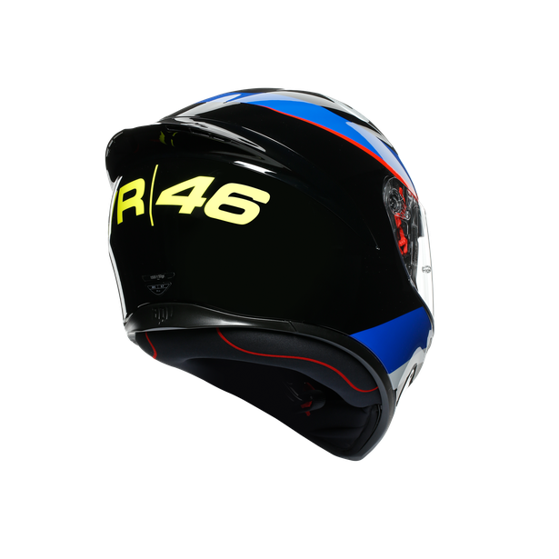 K1 REPLICA ECE DOT - VR46 SKY RACING TEAM BLACK/RED