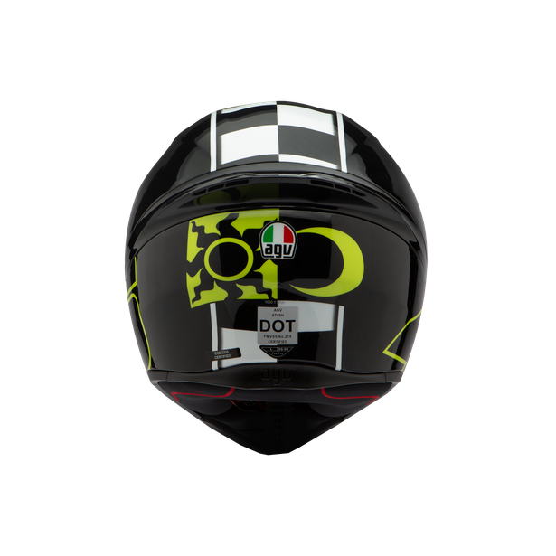 K1 AGV DOT(ECE) TOP - CELEBR-8 BLACK