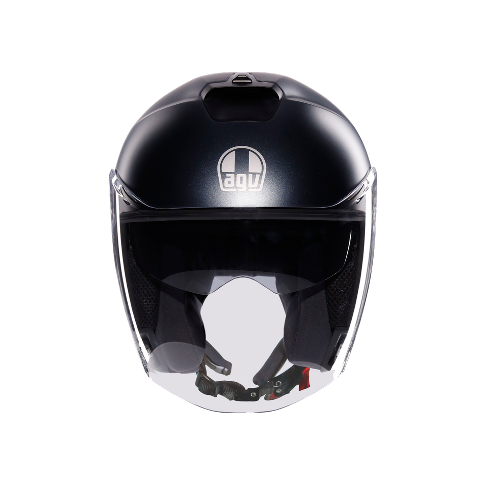 IRIDES MONO MATT ARDESIA GREY - MOTORBIKE OPEN FACE HELMET E2206
