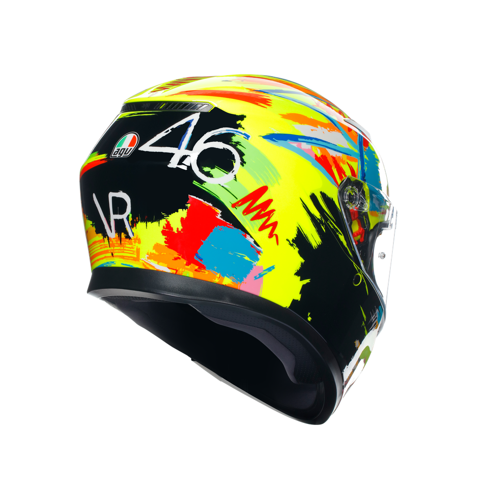 K3 ROSSI WINTER TEST 2020 - MOTORBIKE FULL FACE HELMET E2206