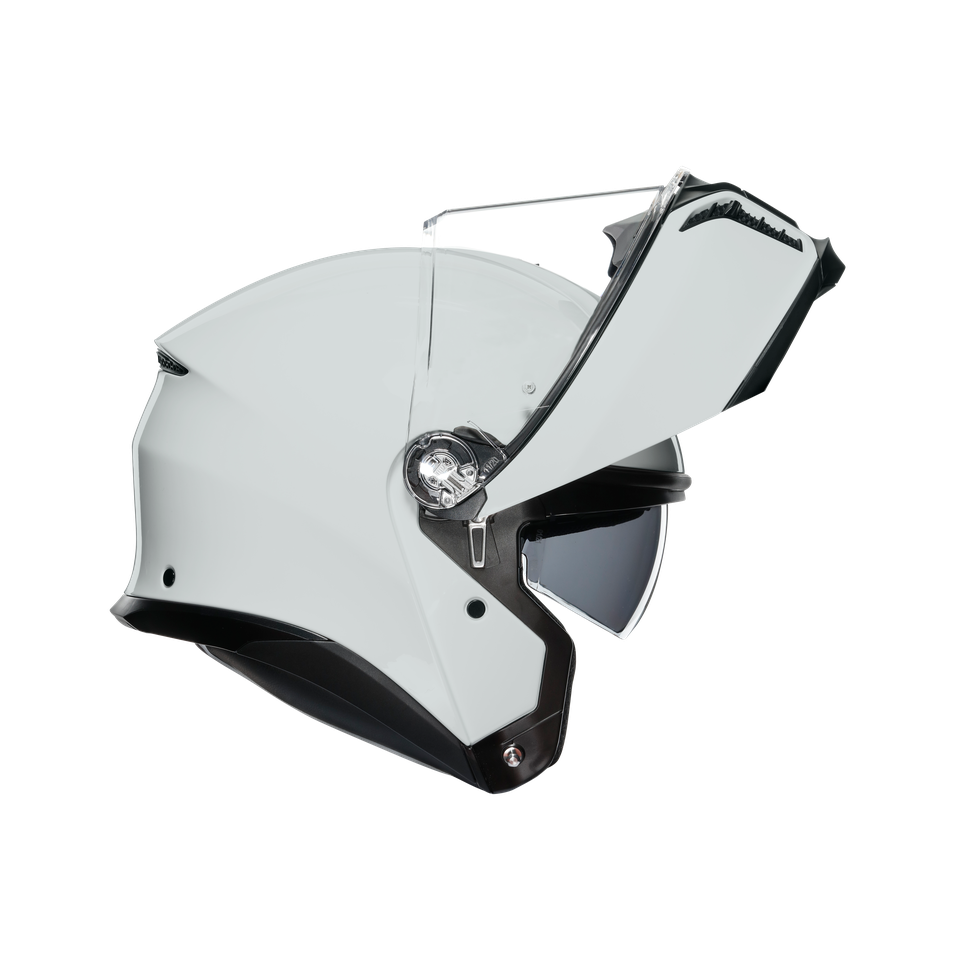 TOURMODULAR STELVIO WHITE - MOTORBIKE FLIP UP HELMET E2206