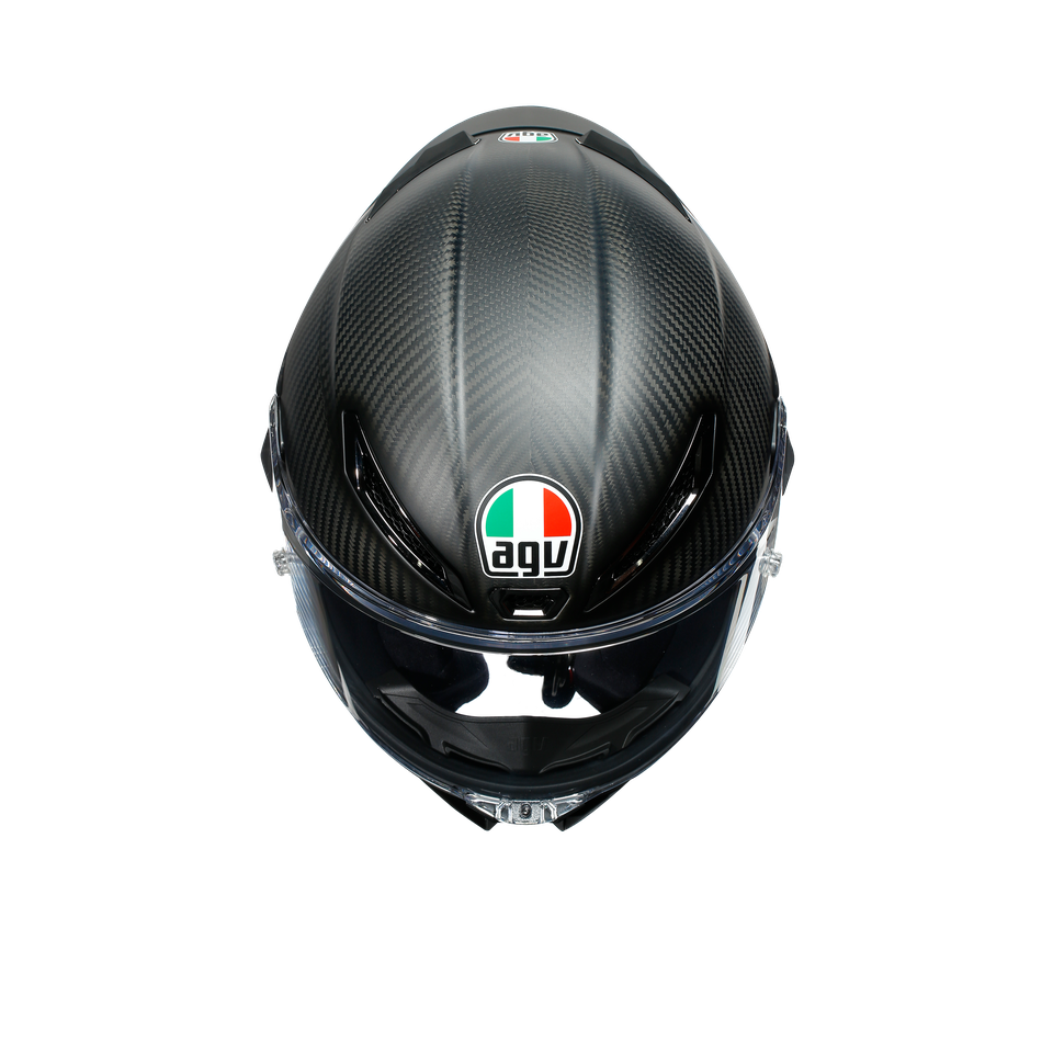 PISTA GP RR MONO MATT CARBON - MOTORBIKE FULL FACE HELMET E2206 DOT