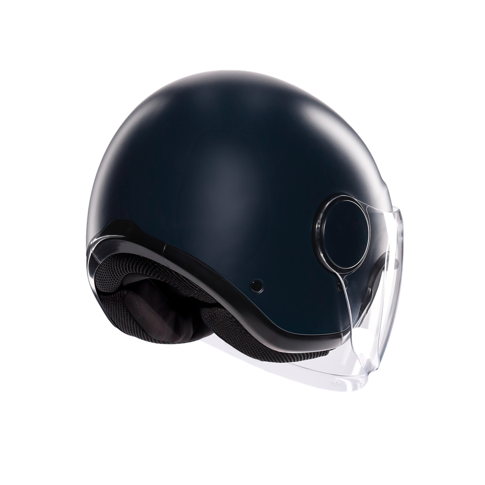 ETERES MONO MATT OTTANIO - MOTORBIKE OPEN FACE HELMET E2206