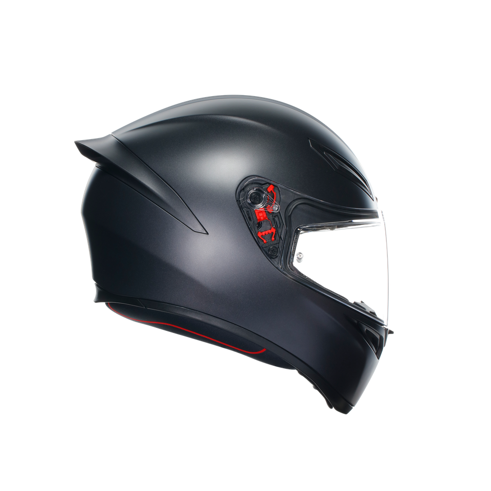 K1 S MATT BLACK - MOTORBIKE FULL FACE HELMET E2206