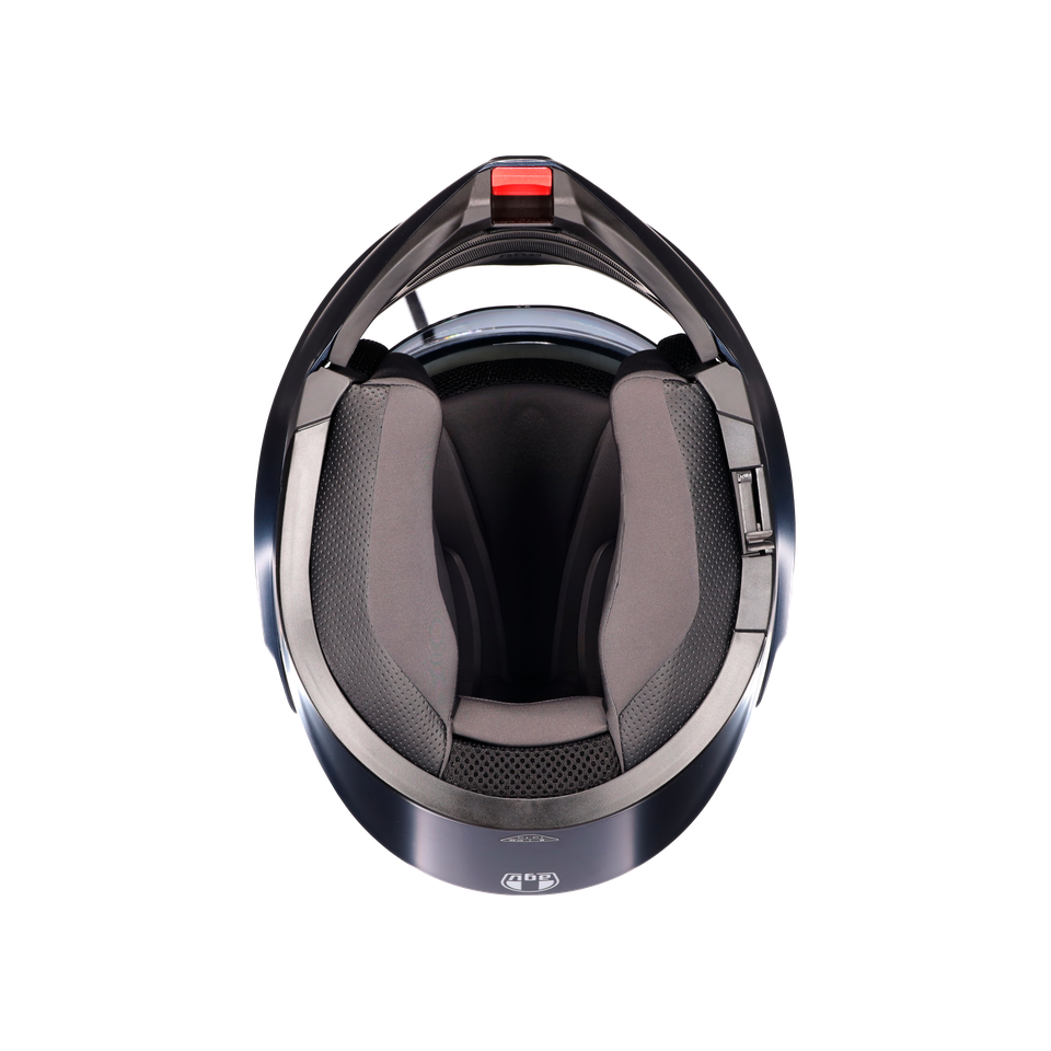 STREETMODULAR MONO MATT PROFONDO BLUE - MOTORBIKE FLIP UP HELMET E2206