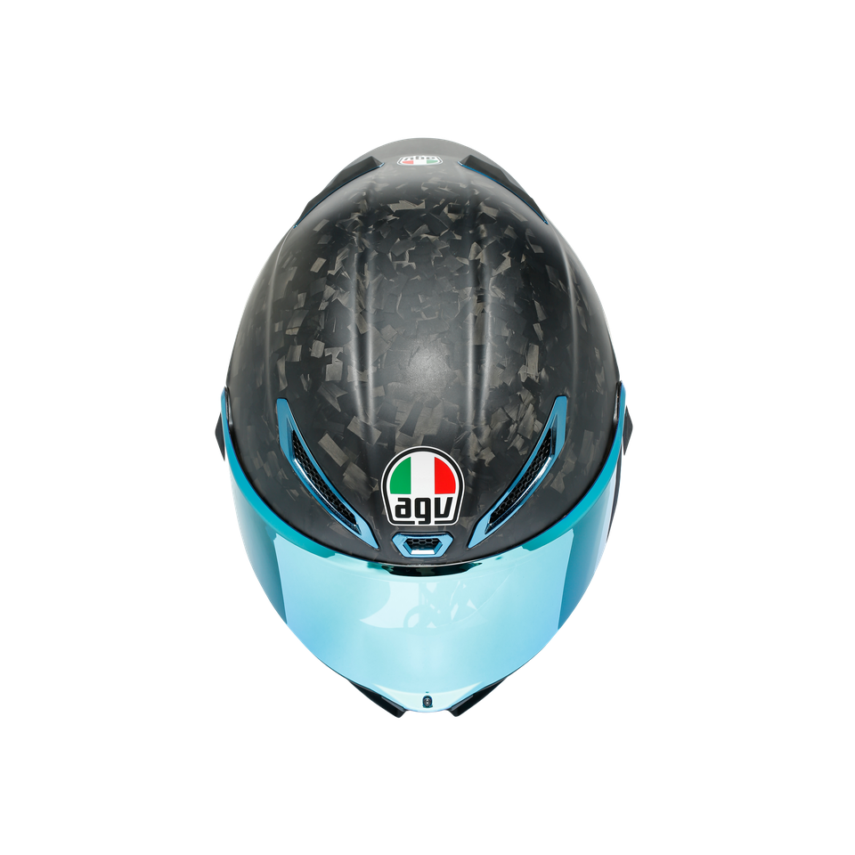 PISTA GP RR FUTURO CARBONIO FORGIATO - MOTORBIKE FULL FACE HELMET E2206 DOT