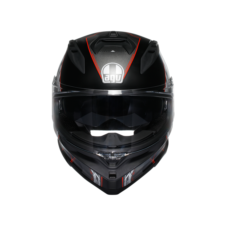 K7 AGV E2206 MPLK - KYBER MATT BLACK/RED