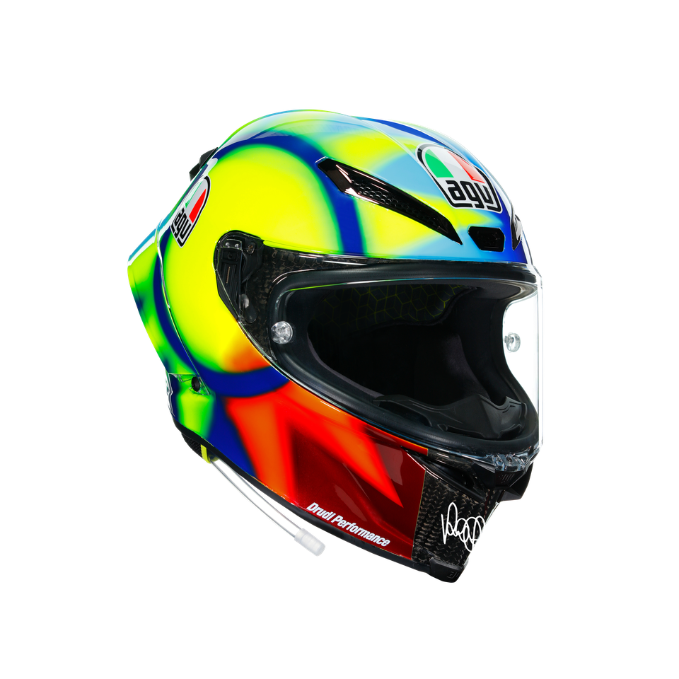 PISTA GP RR SOLELUNA 2021 - MOTORBIKE FULL FACE HELMET E2206 DOT