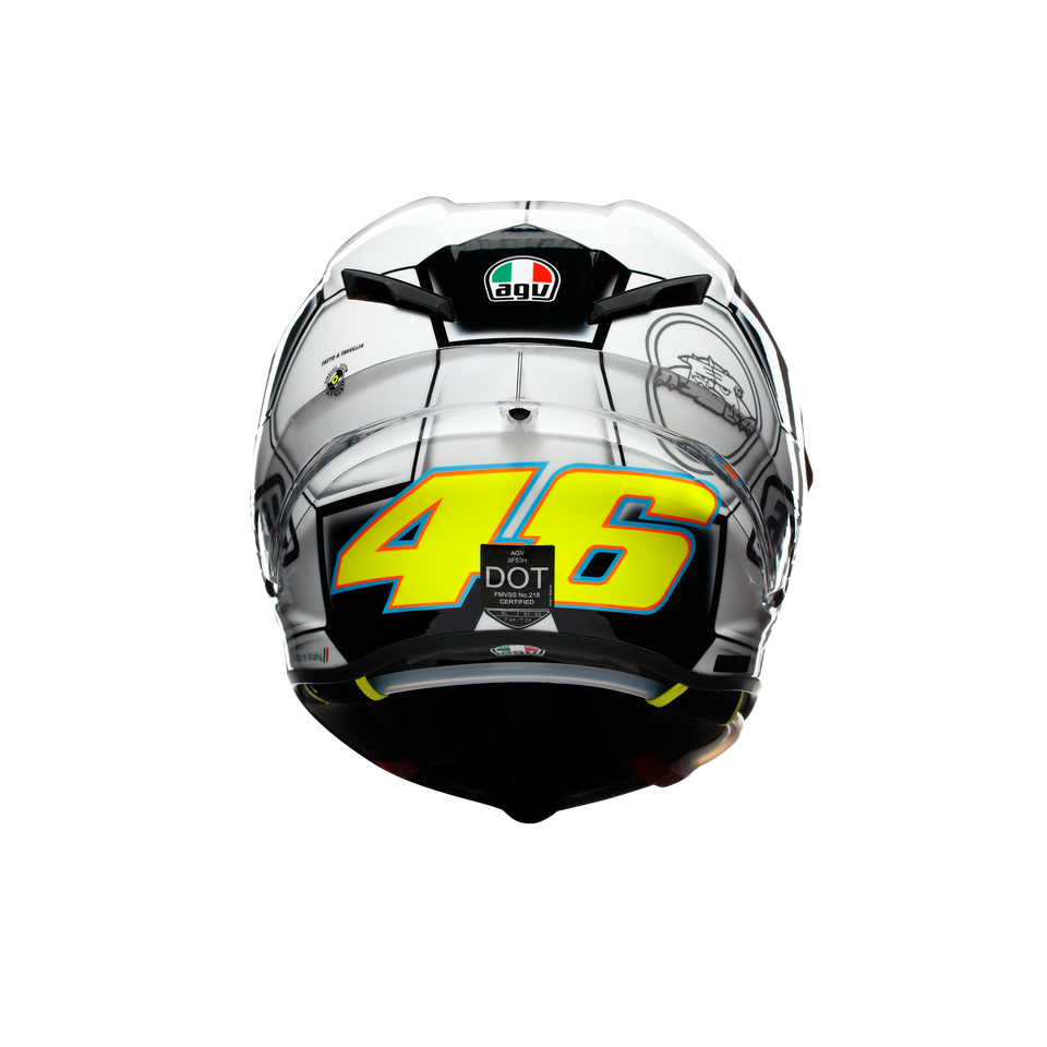 PISTA GP RR CATALUNYA 2008 (LIMITED EDITION) - MOTORBIKE FULL FACE HELMET E2206 DOT