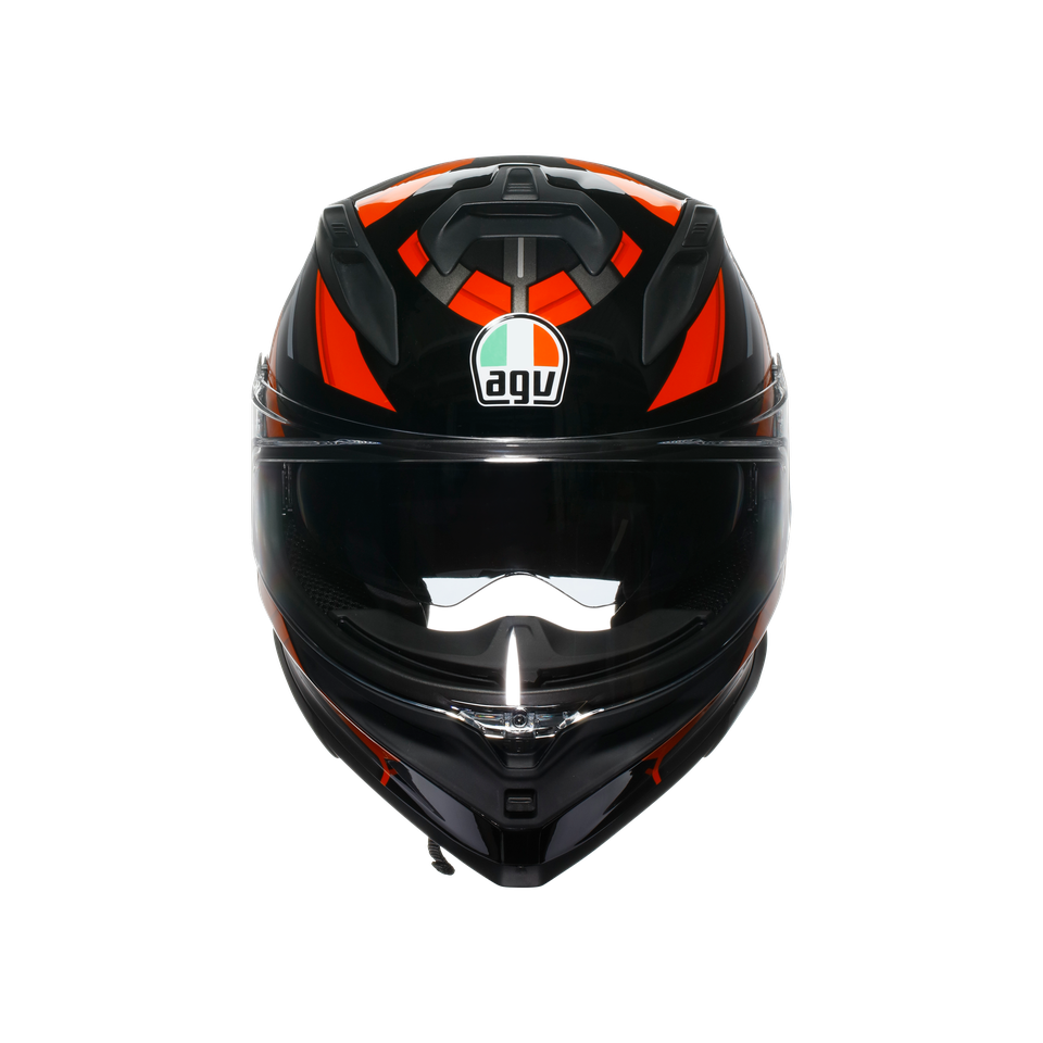 K7 AGV E2206 MPLK - TAURAX BLACK/RED