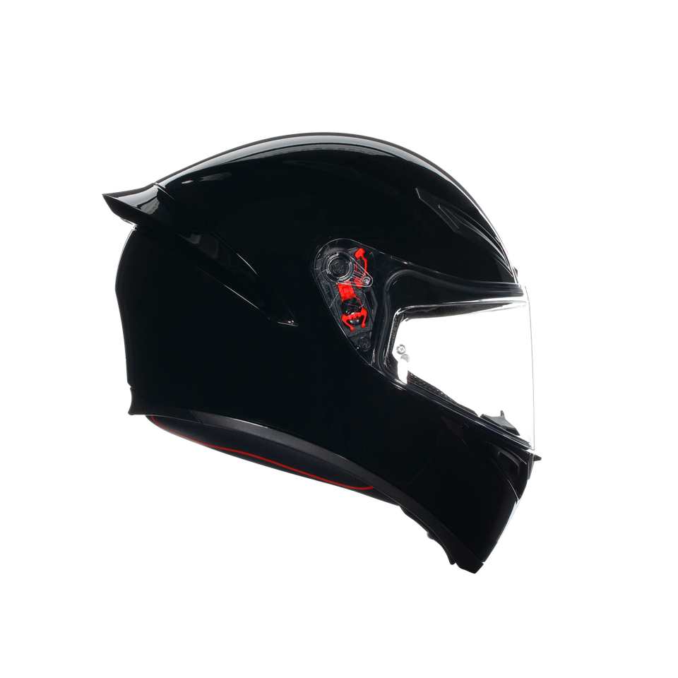 K1 S BLACK - MOTORBIKE FULL FACE HELMET E2206