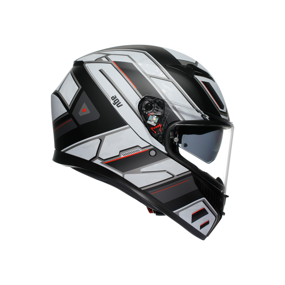 K3 E2206 - RIVIA MATT BLACK/WHITE