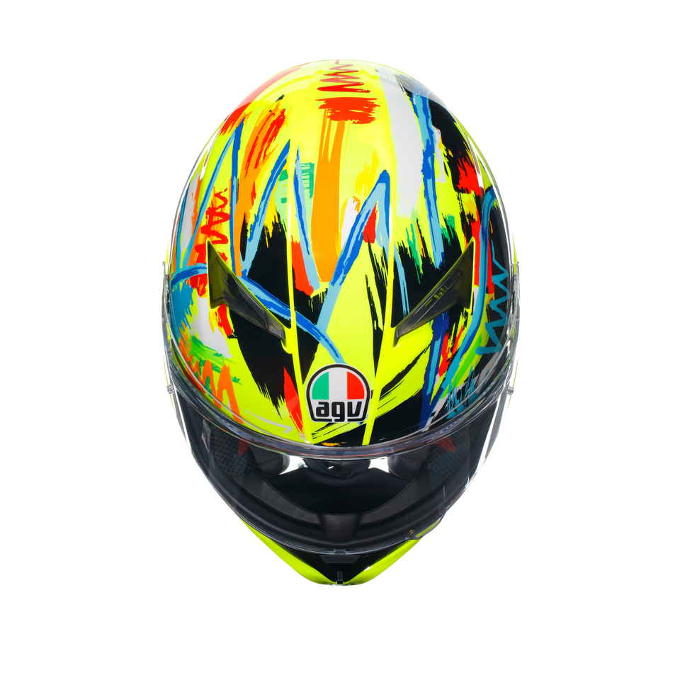 K3 ROSSI WINTER TEST 2020 - MOTORBIKE FULL FACE HELMET E2206