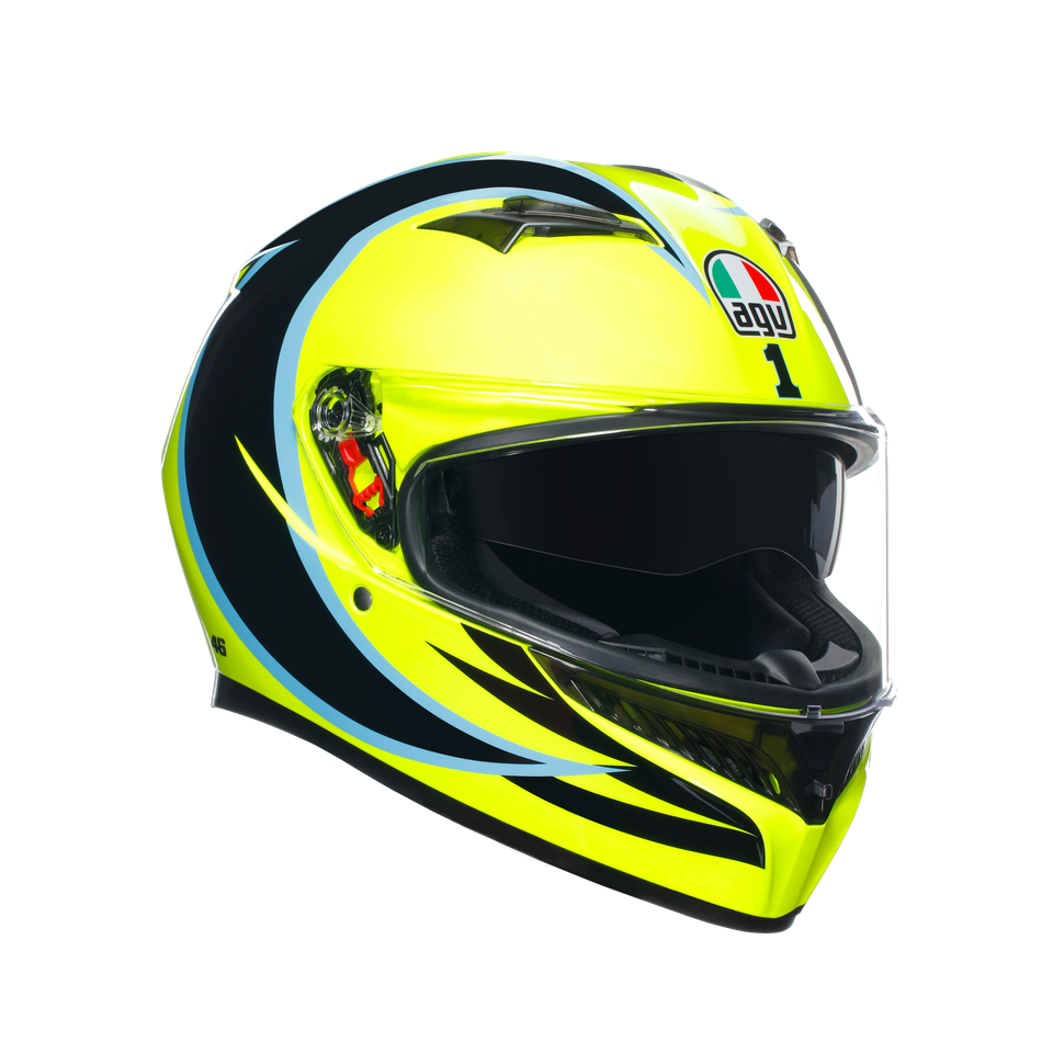 K3 ROSSI WT PHILLIP ISLAND 2005 - MOTORBIKE FULL FACE HELMET E2206