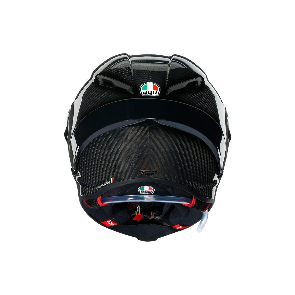 PISTA GP RR MONO GLOSSY CARBON - MOTORBIKE FULL FACE HELMET E2206 DOT