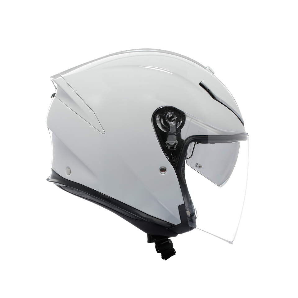 K5 JET EVO MONO STELVIO WHITE - MOTORBIKE OPEN FACE HELMET E2206