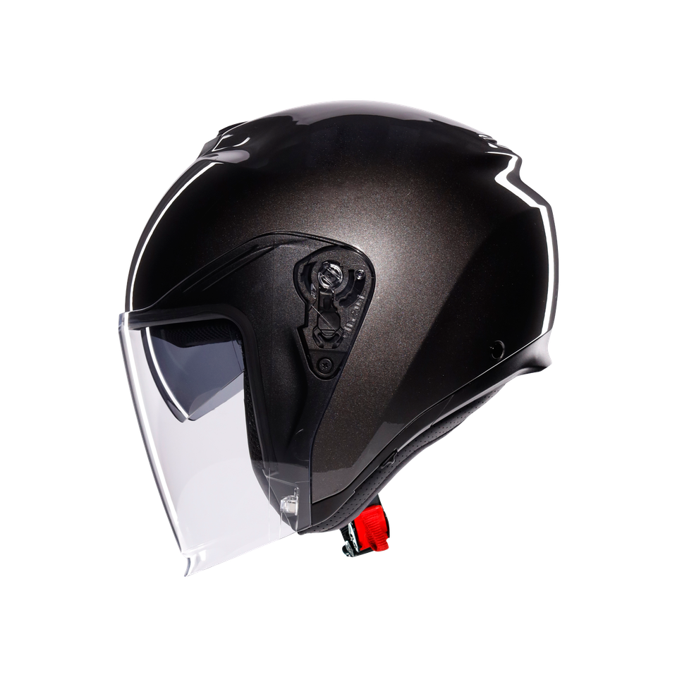 IRIDES MONO ASFALTO GREY - MOTORBIKE OPEN FACE HELMET E2206
