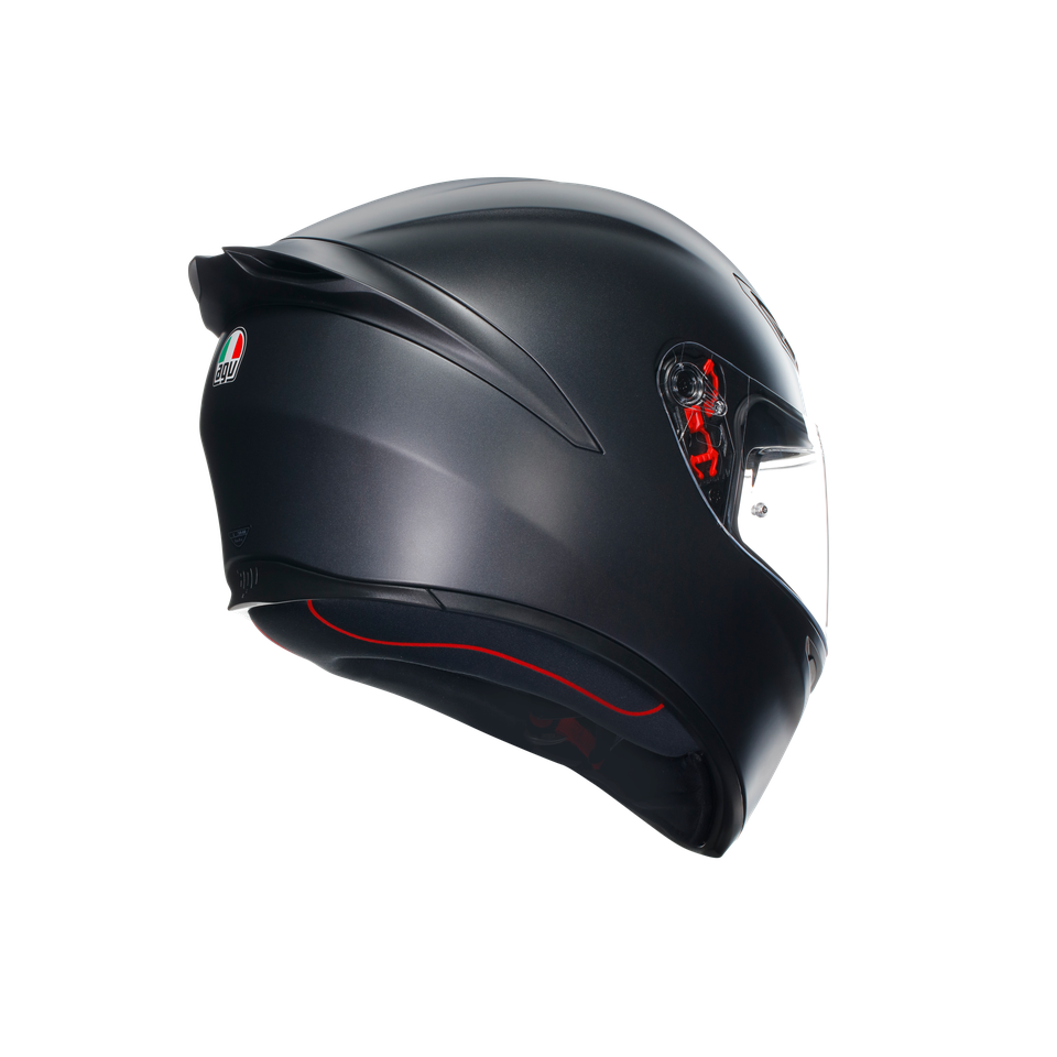 K1 S MATT BLACK - MOTORBIKE FULL FACE HELMET E2206