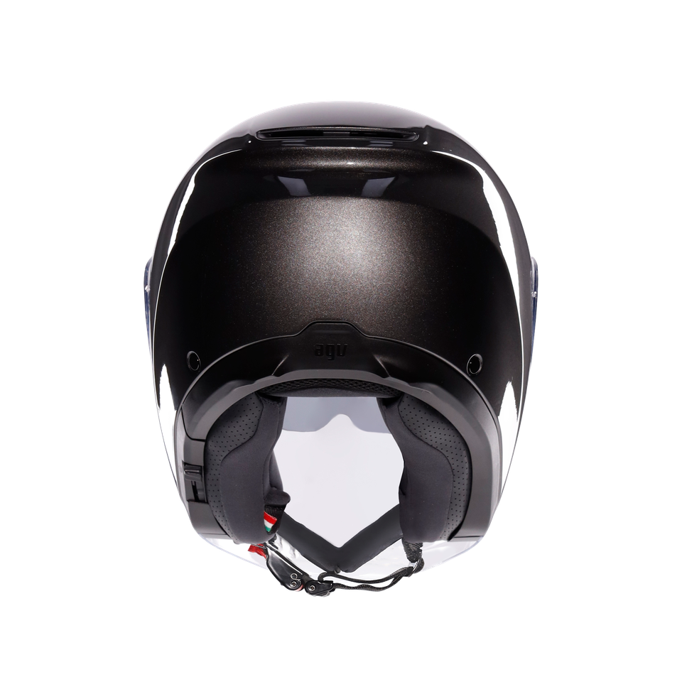 IRIDES MONO ASFALTO GREY - MOTORBIKE OPEN FACE HELMET E2206