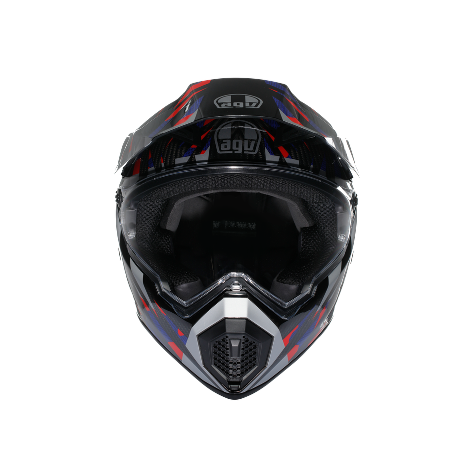 AX9 AGV E2206 MPLK - STEPPA CARBON/RED/BLUE