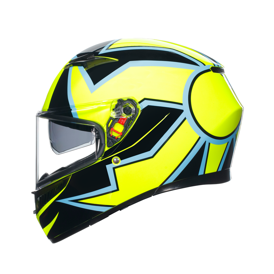 K3 ROSSI WT PHILLIP ISLAND 2005 - MOTORBIKE FULL FACE HELMET E2206