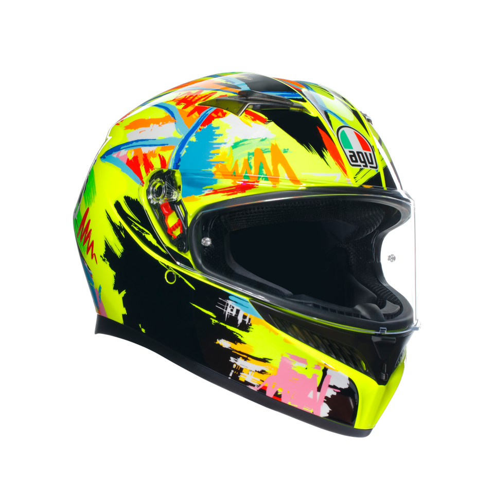 K3 ROSSI WINTER TEST 2020 - MOTORBIKE FULL FACE HELMET E2206