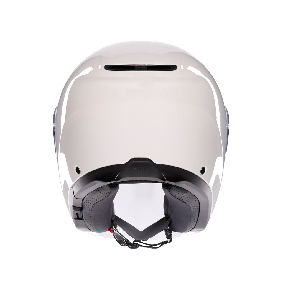 IRIDES MONO MATERIA WHITE - MOTORBIKE OPEN FACE HELMET E2206