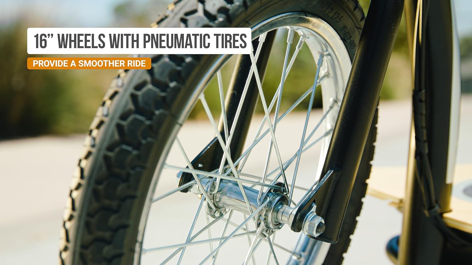 EcoSmart Metro Electric Scooter – Padded Seat