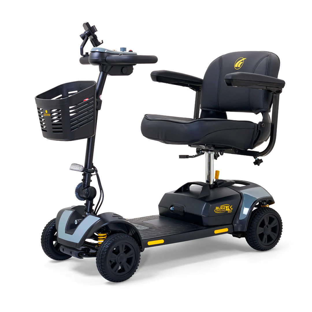 Golden Tech Buzzaround XLSHD 4-Wheel Portable Scooter with Suspension