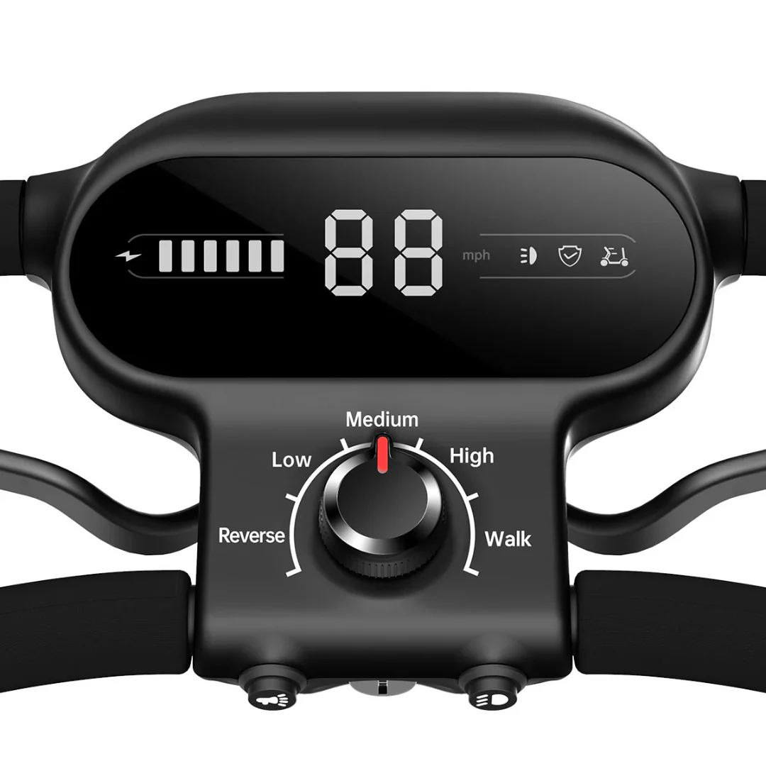 Piaseec S3 Folding Portable Scooter with XL LCD Screen