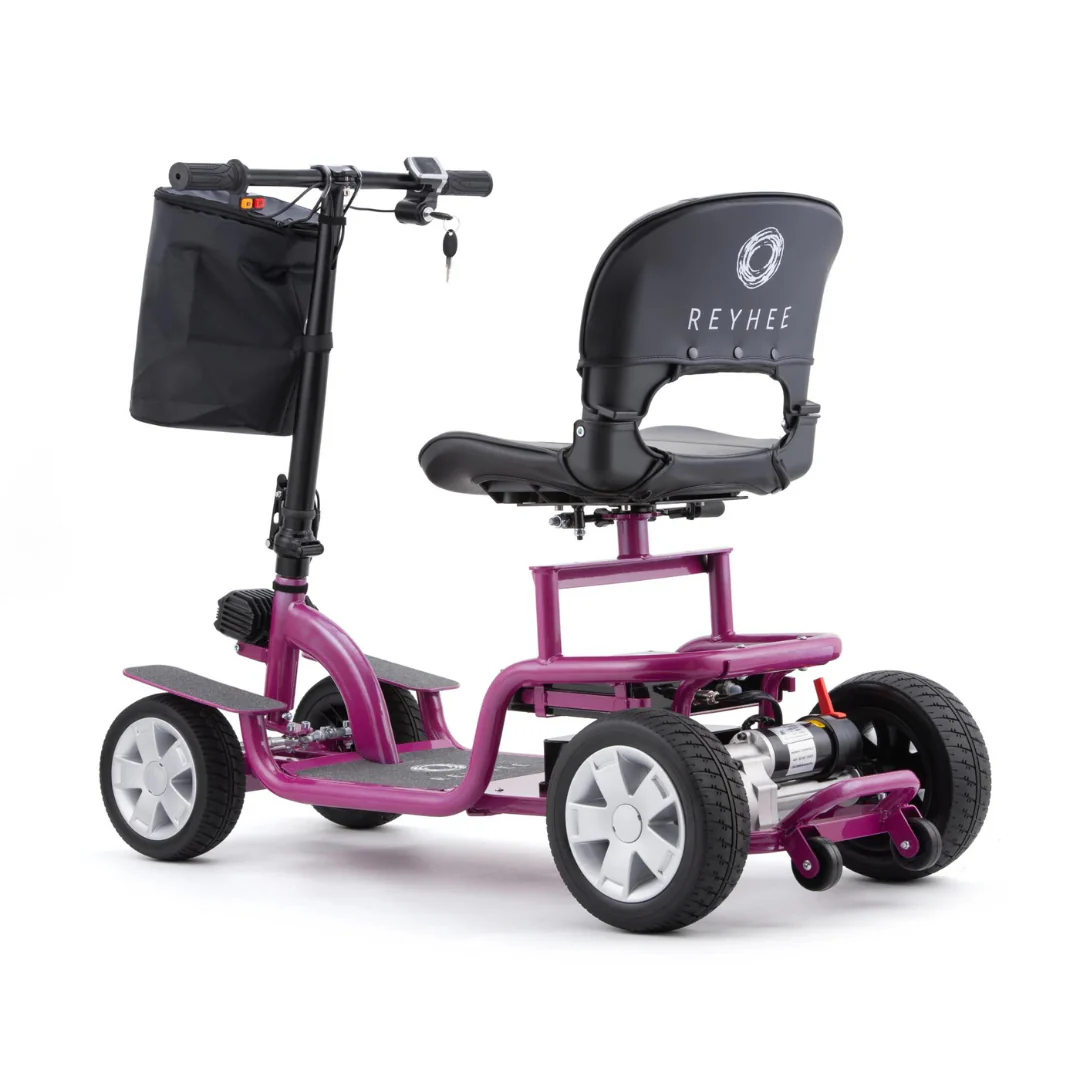 Reyhee EXO 4-Wheel Mobility Scooter - Puncture-Free XL Tires