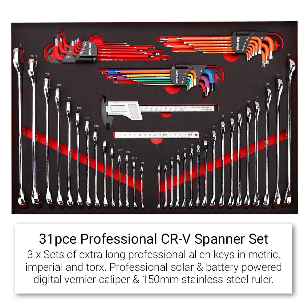 Daytona 655 Piece  Mechanical Tool Set with 43