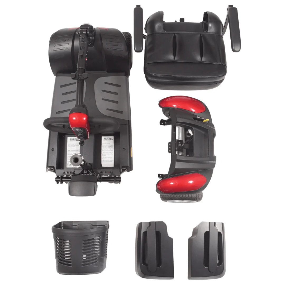 Golden Technologies BuzzAround EX Extreme 4-Wheel Heavy Duty Long Range Travel Scooter