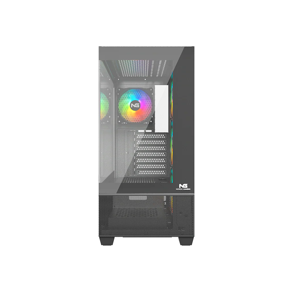 Nordic Gaming Hugin RGB Tårn ATX - Sort