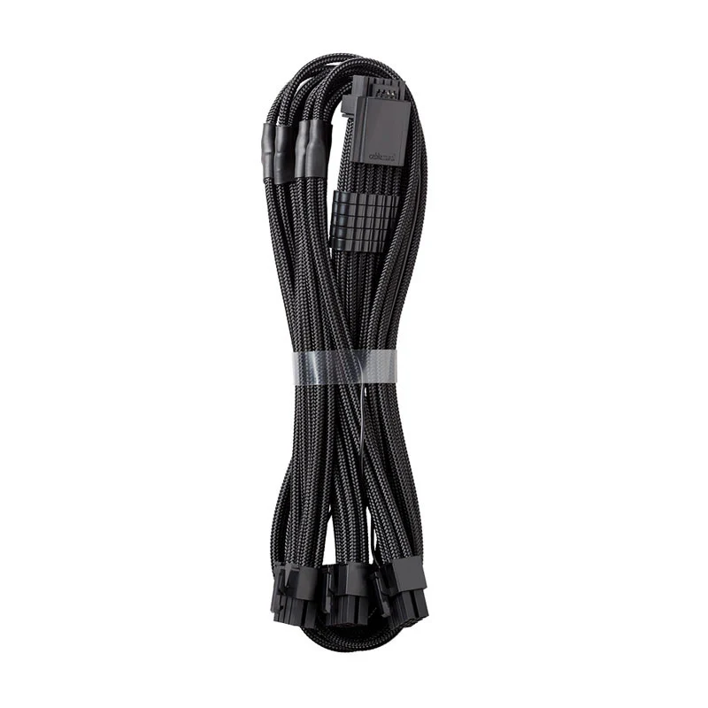 CableMod RT-Series Pro ModMesh 12VHPWR auf 3x PCI-e Kabel für ASUS/Seasonic – 60 cm. schwarz