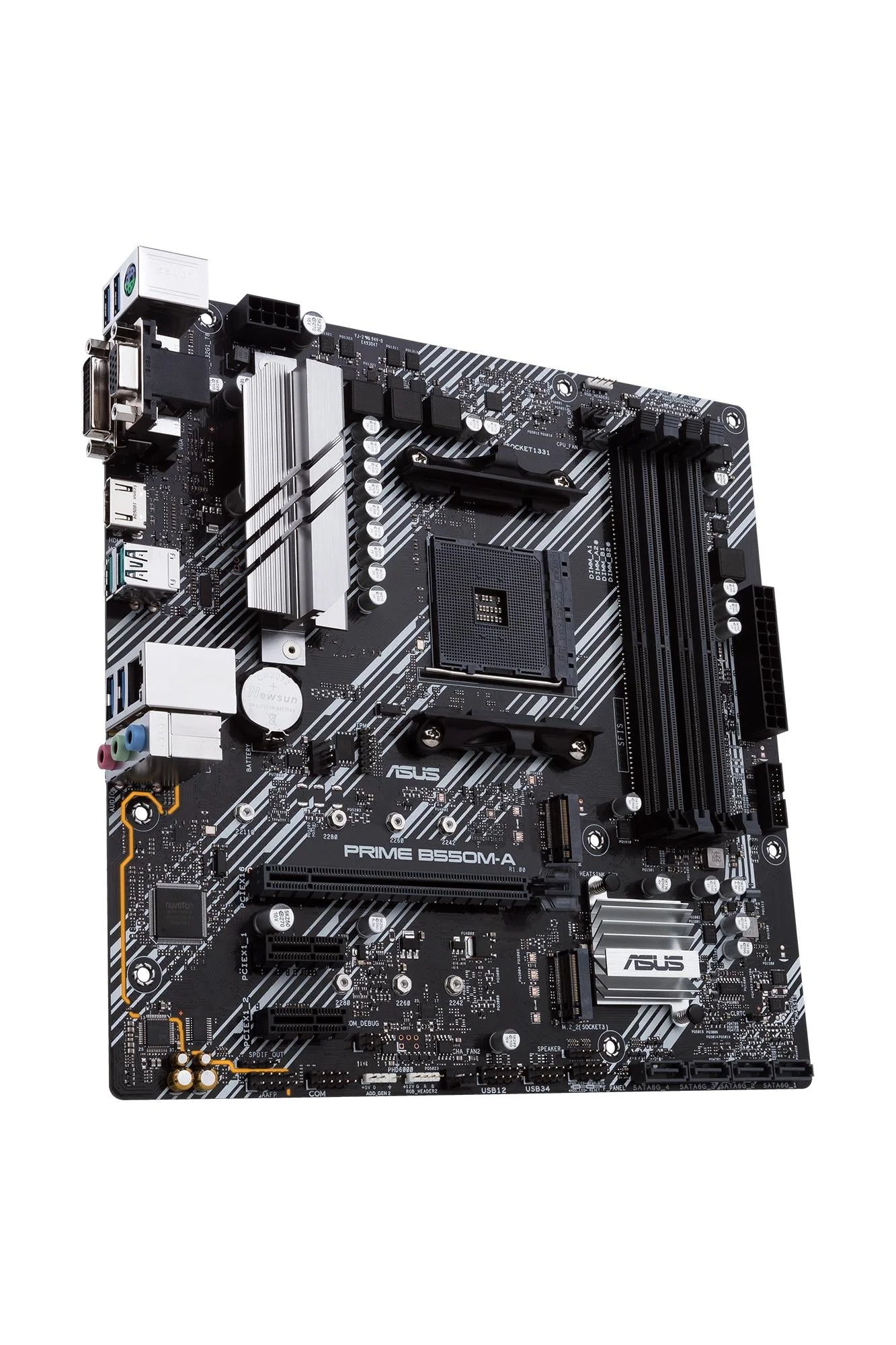 ASUS PRIME B550M-A/CSM (mATX. B550. AM4)