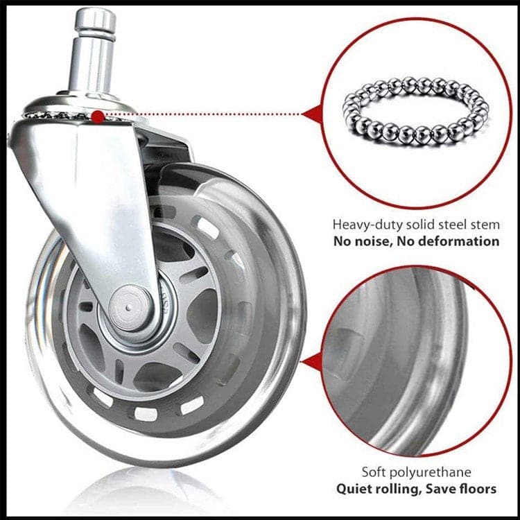 DON ONE – GCW750 Gaming-Stuhl-Radsatz-Upgrade 3 – Chrom