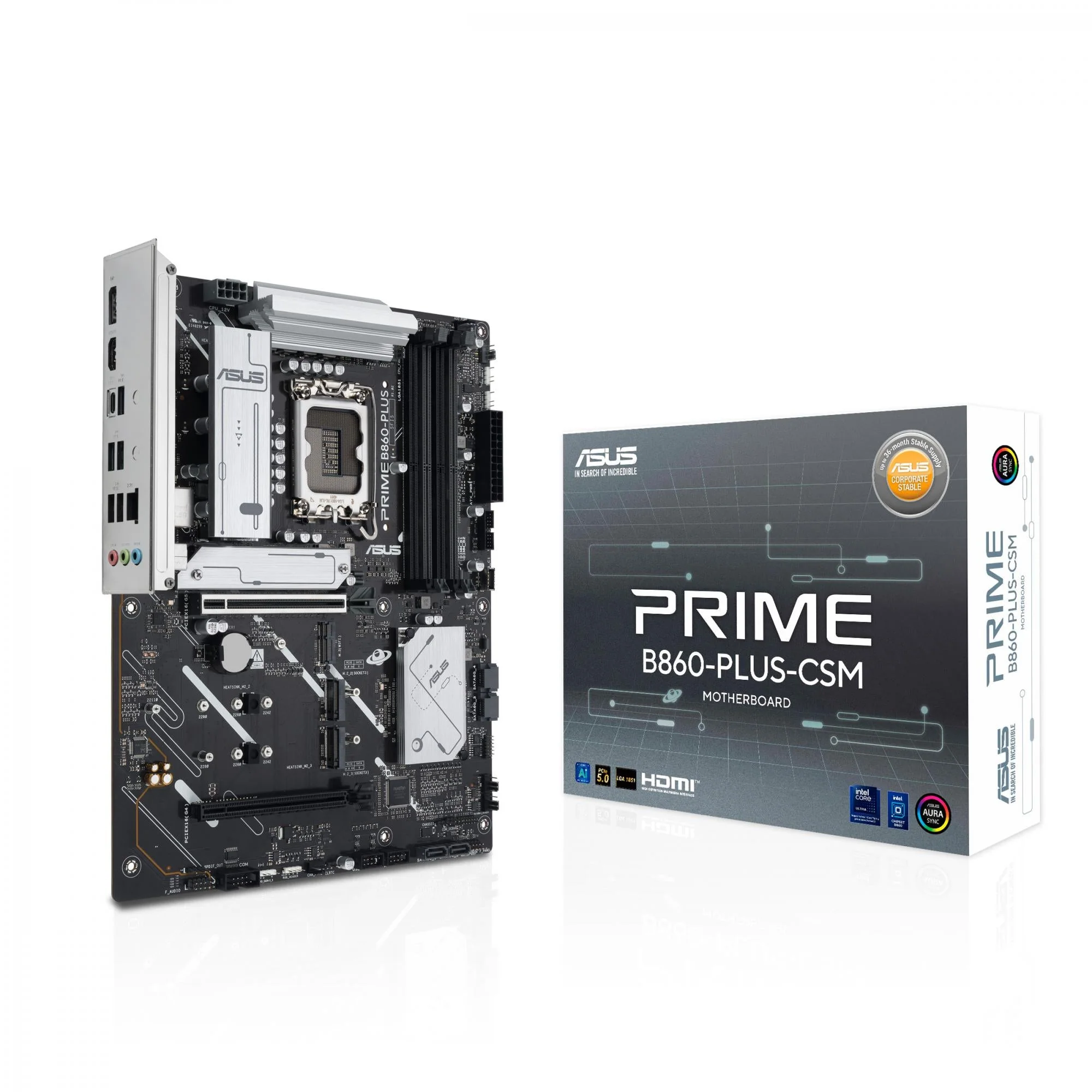 ASUS PRIME B860-PLUS-CSM (ATX. B860. LGA 1851. DDR5)