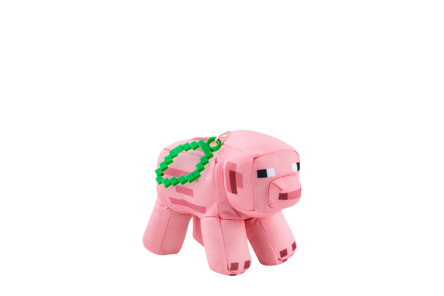 Minecraft - Clip-on Plys - Pig