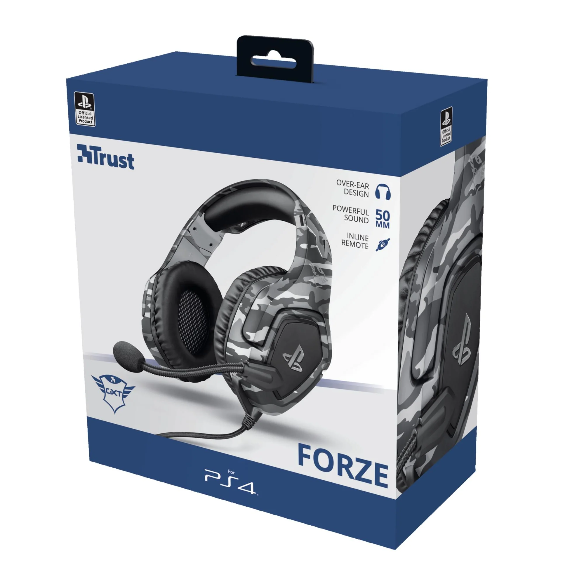 TRUST GXT488 FORZE-G PS4 HEADSET GREY